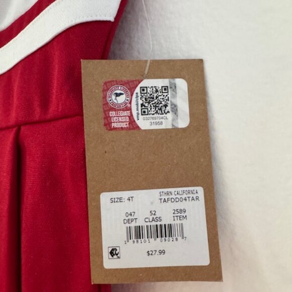 USC Toddler Cheerleader Dress - Size 4T (New with Tags) - Picture 3 of 10